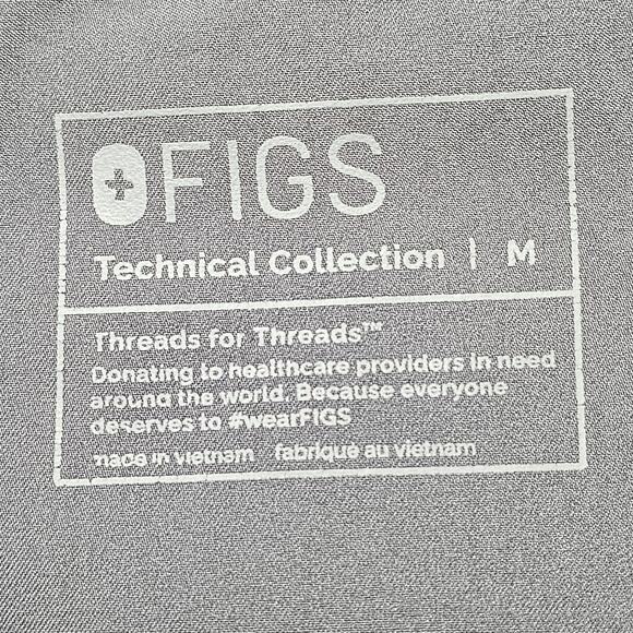 FIGS Men's Tansen Jogger Scrub Pants Charcoal Gray MXXSW2004 Size M - Picture 7 of 9